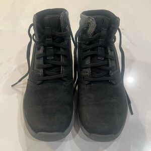 Timberland Kid Boys Black High-Top Booties